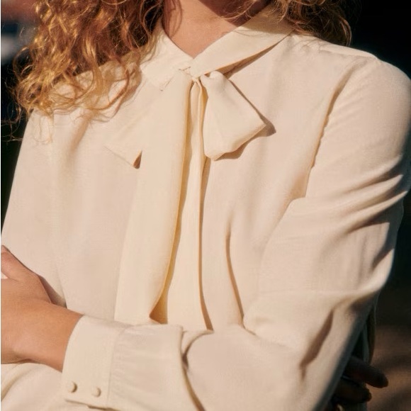 Sezane Tops - NWT Sezane lives shirt multi sizes